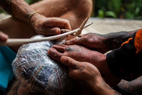 Traditional tattoo techniques