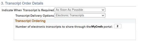 Transcript Delivery Options