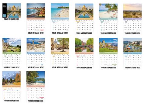 Travel Calendars