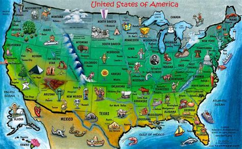 Travel Map Of United States