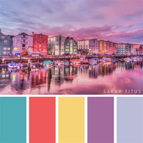 Travel paint palette inspiration