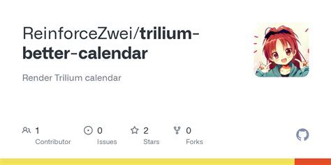 Trilium Calendar Best Practices