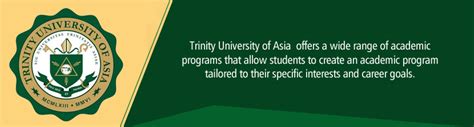 Trinity University Academic Programs