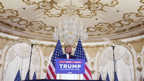 President Trump speaking at the rally