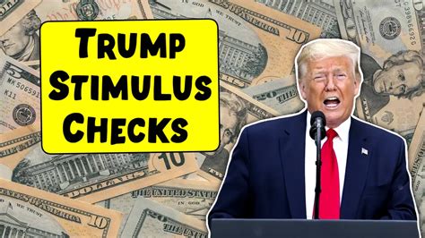 Trump Stimulus Check 2025 Image 1