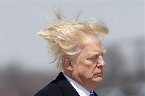 Trump Windy Day Struggle