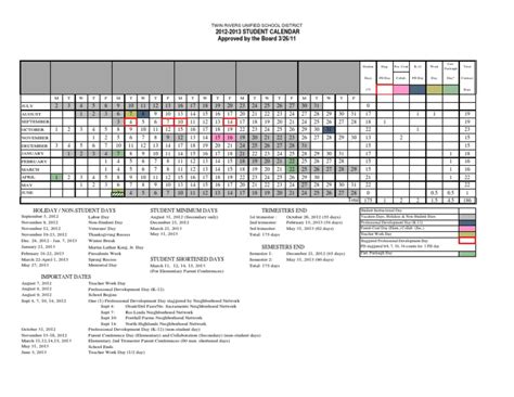 Trusd Educational Calendar Image 8