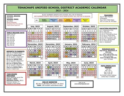 Trusd Student Calendar Image 10