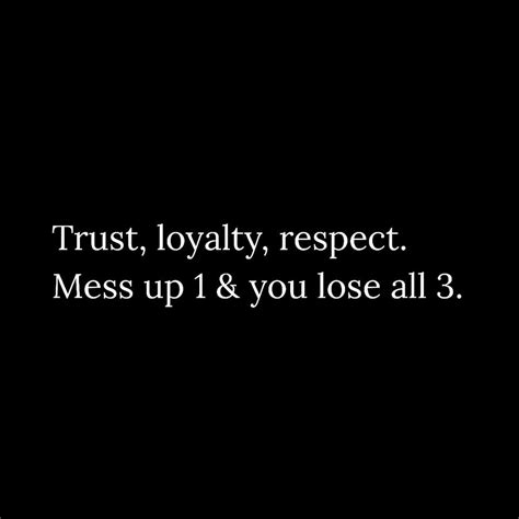 Trust and Loyalty