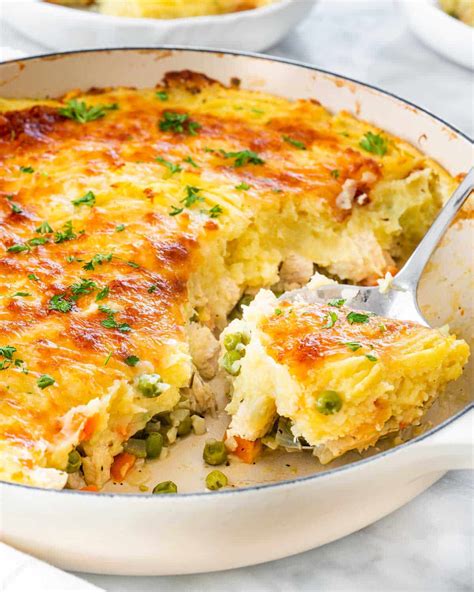 Turkey and Mashed Potato Shepherd's Pie