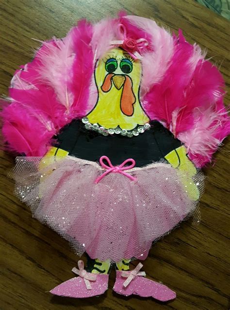 Turkey in a ballerina costume