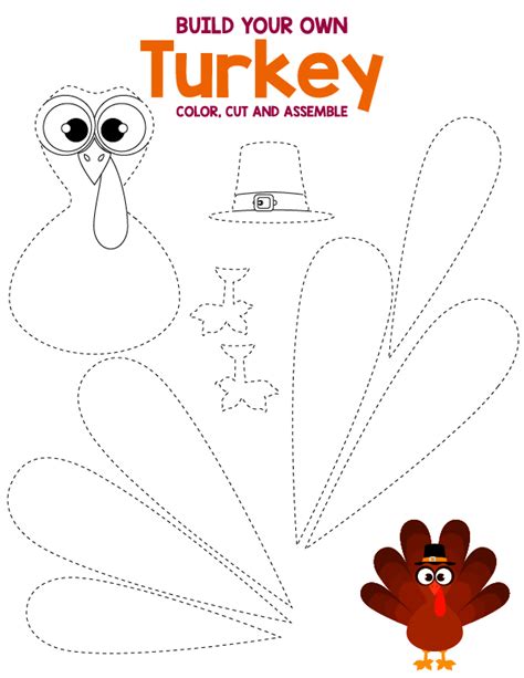 Turkey Printable Activities