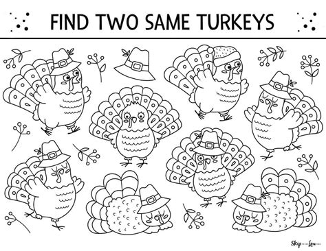 Turkey Prints for Fun