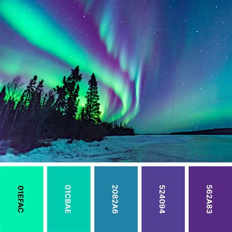 Turquoise Calming and Soothing Color Scheme