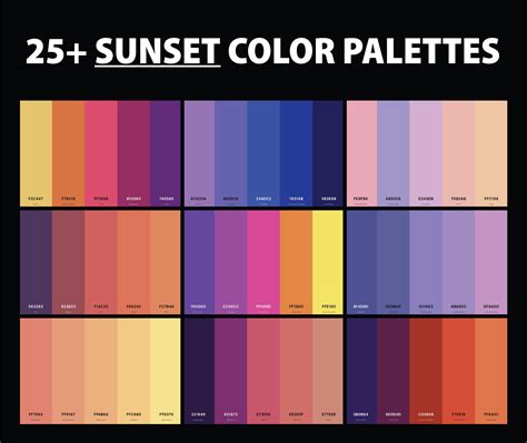 Tuscan Sunset Color Palette