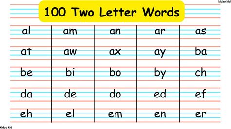 Two-letter word to