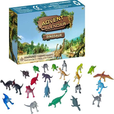 Variety of Dinosaur Advent Calendars