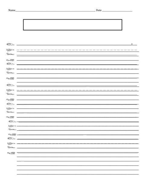 Types of Free Printable Line Paper Templates