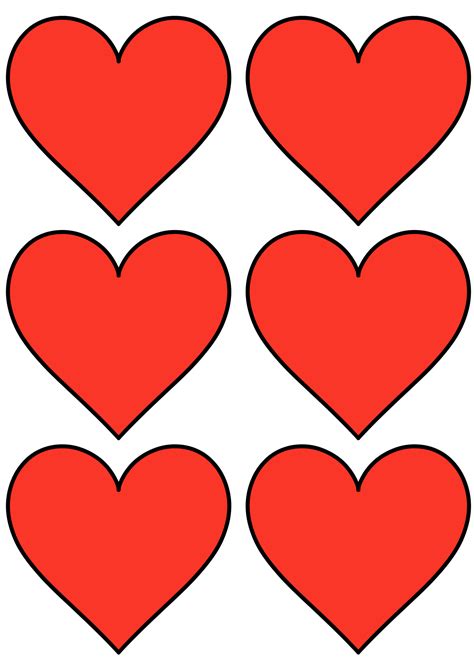 Types of Heart Printables