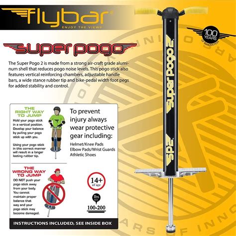 Types of Super Pogo Sticks