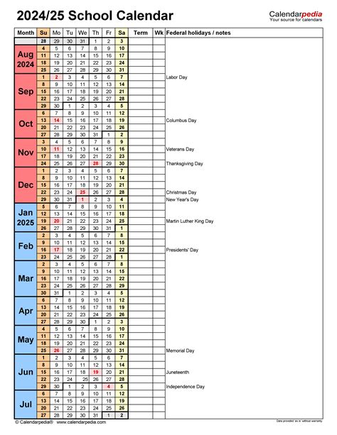 Typical Pace Law Academic Calendar