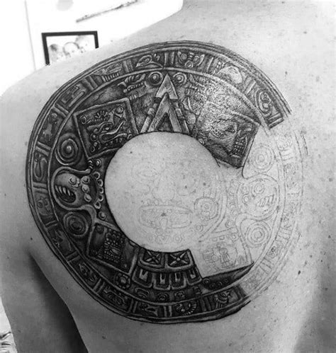 Tzolkin calendar tattoo