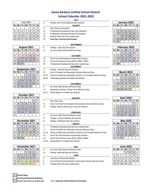 UCSB Academic Calendar Campus Community