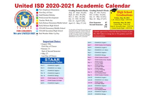 Uisd calendar image 10