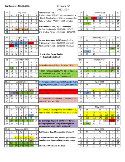 Uisd calendar productivity