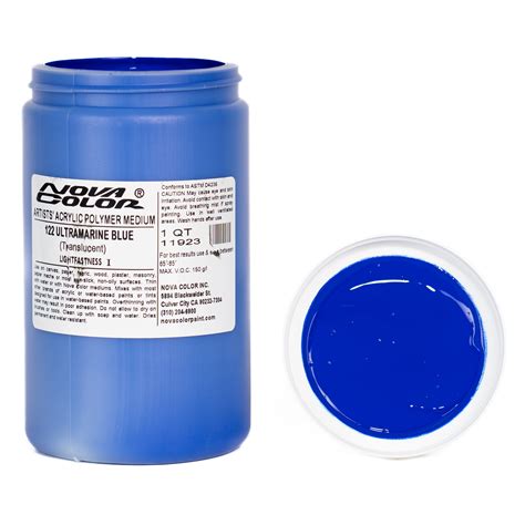 Ultramarine Blue Acrylic Paint