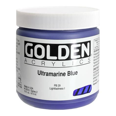 Ultramarine blue for acrylic painters