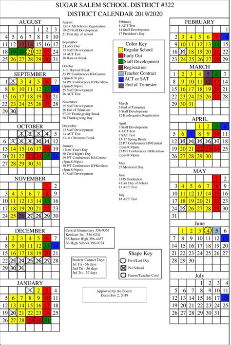 Understanding the BYUI Calendar