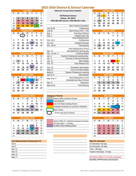 Understanding Gccs Calendar