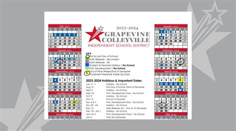 Understanding GCISD Calendar Structure