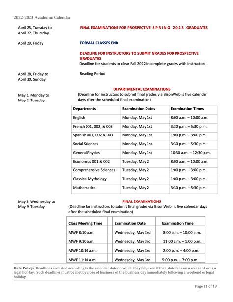 Understanding the Howard University Academic Calendar