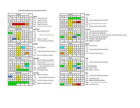 Understanding the ICCSD Calendar