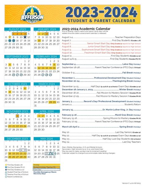 Understanding JPSchools Calendar