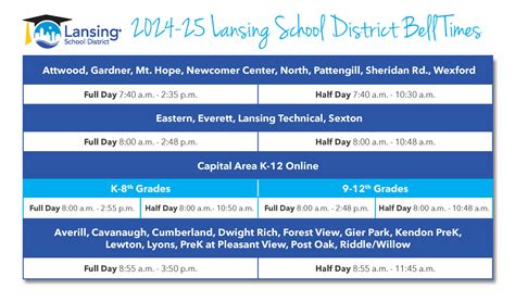 Understanding the Lansing School Calendar