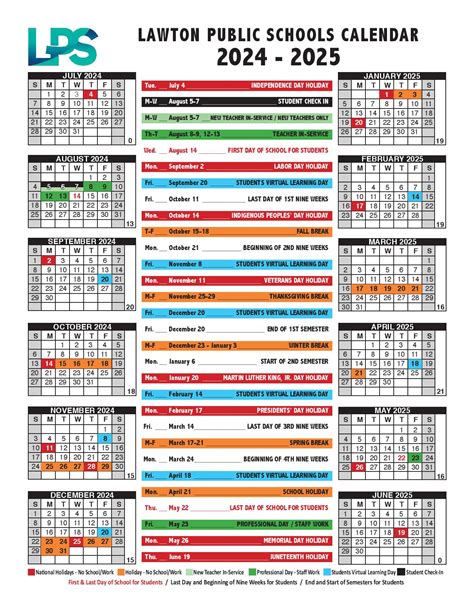 Understanding the Lawton School Calendar