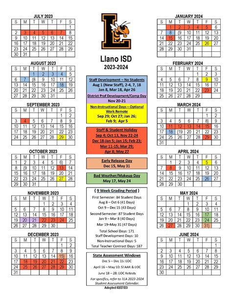 Understanding the Southlake ISD Calendar