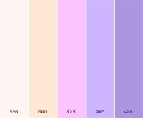 Unicorn Color Palette Inspiration