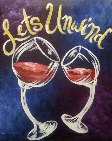 Wine and paint night at Pinots Palette Woodridge