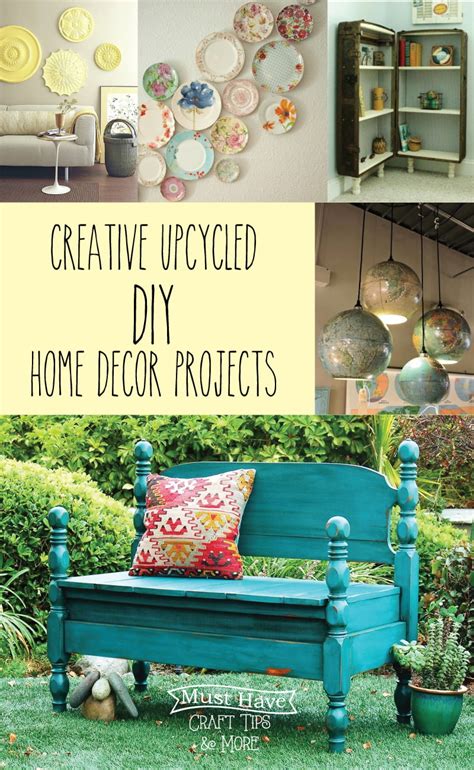 Upcycled home decor ideas