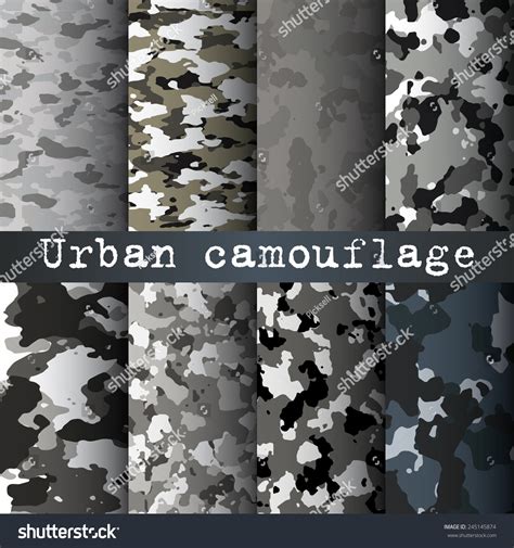 Urban Camouflage Patterns