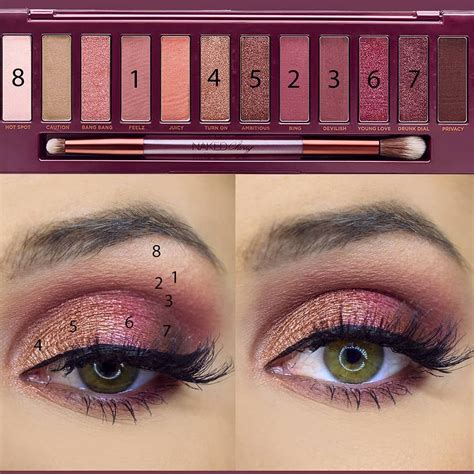 Urban Decay Cherry Palette Tutorial