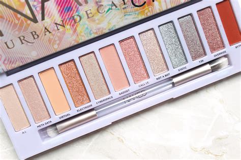 Urban Decay Cyber Eyeshadow Palette Looks