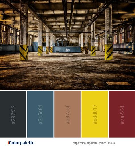 Urban industrial color palette