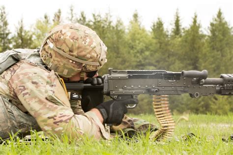 US Army Machine Gun Training