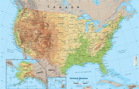 US Geographic Map