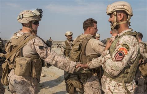 US Marines in Kuwait